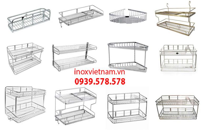 Báo Giá Kệ Inox Treo Tường Chất Lượng Cho Nhà Bếp - Inox Việt Nam