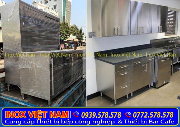 Tủ Bếp Inox | Tủ Đựng Chén Bát Bằng Inox 304 Cao Cấp - Inox Việt Nam