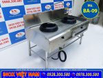 Sản phẩm thiết bị bếp công nghiệp inox: Bếp á 2 họng đốt, bếp á 2 họng đốt công nghiệp hoặc nhà hàng tại xưởng Inox Việt Nam.