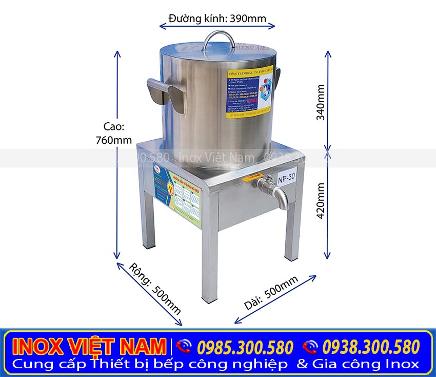 nồi nấu phở bằng điện 30L