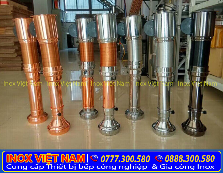 ống hút khói tại bàn dạng cứng